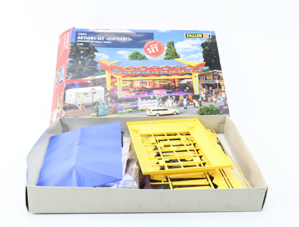Faller H0 190074 Gebäude Bausatz Kirmes Aktions-Set Dorfkirmes