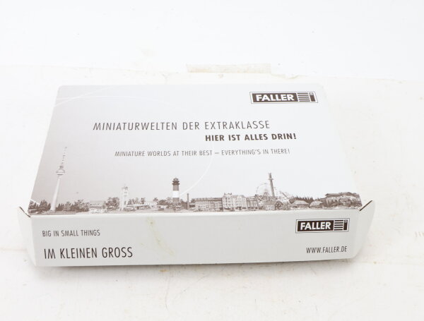Faller H0 180344 Ausschmückung Ausgestaltung Bausatz Baumaschinen Set