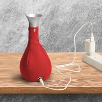 Lichtsack Spot Kabellose Tischleuchte in rot, dimmbar, wiederaufladbar Original