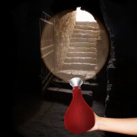 Lichtsack Spot Kabellose Tischleuchte in rot, dimmbar, wiederaufladbar Original