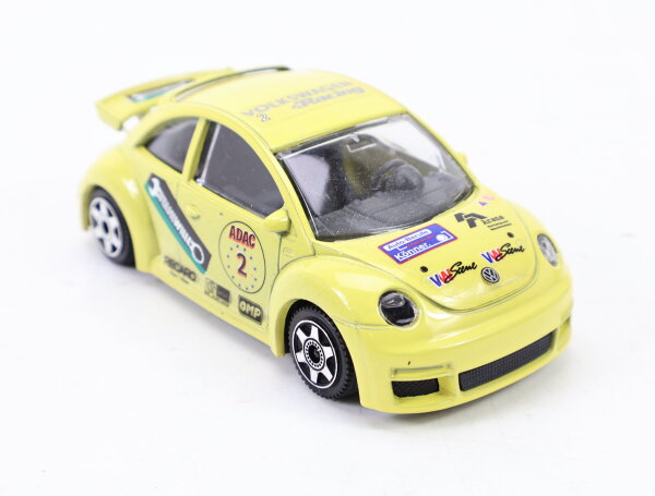 Bburago Modellauto PKW VW New Beetle Cup Gelb