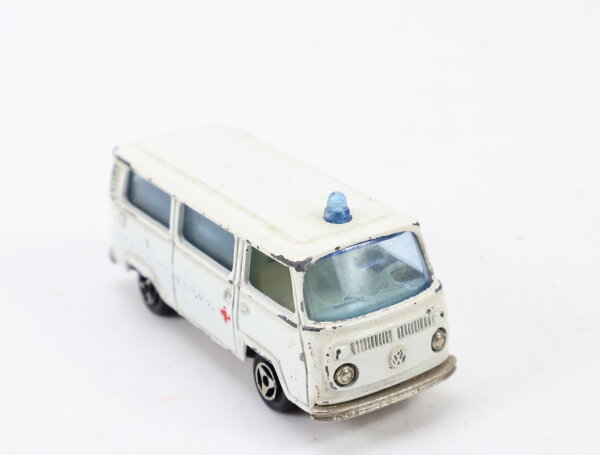 Majorette Nr.244 Modellauto PKW VW T2 "Croix Rouge Française" Krankenwagen 1:60