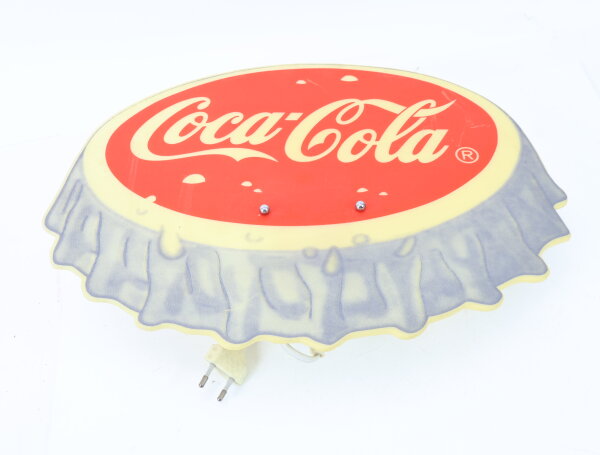 Lampe Wandlampe Dekoleuchte "Coca Cola" mit Schalter Fassung E14