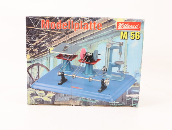 Wilesco M 56 Modellplatte für Dampfmaschine D10/D16/D22