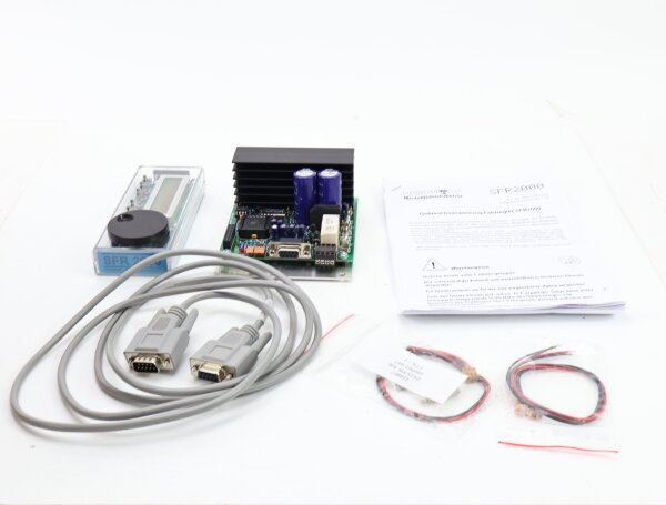 Heißwolf SFR 2000/SFR2000-L10 Fahrregler mit Leistungsteil + Anschlußmaterial