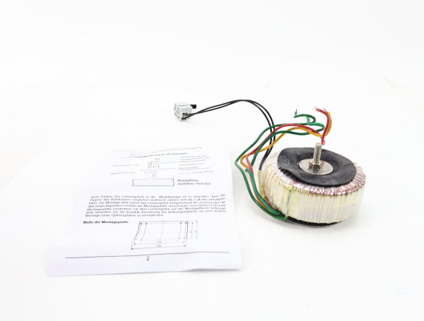 Heißwolf 2400 Netzanschluss-Set Ringkerntrafo für 2 Fahrregler