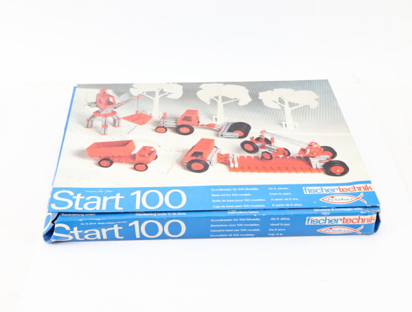 Fischertechnik 30141 Start 100 Kasten Grundkasten für 100 Modelle mit Bauteilen