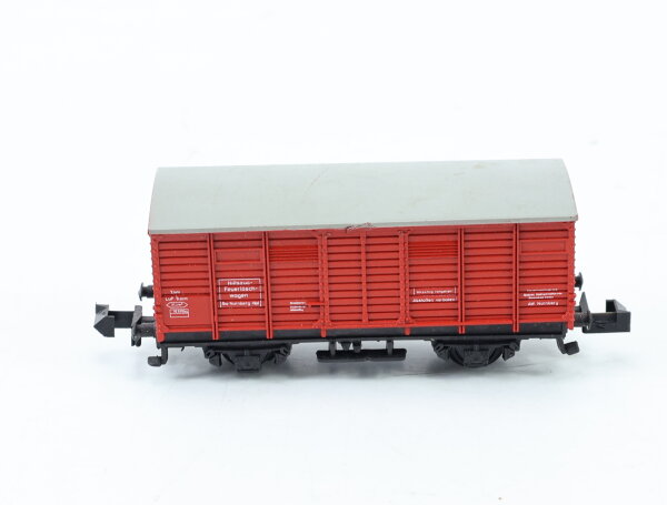 Minitrix N 3514 Güterwagen Hilfszug-Feuerlöschwagen der DB