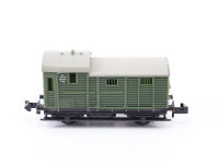 Minitrix N Güterwagen Güterzugbegleitwagen...