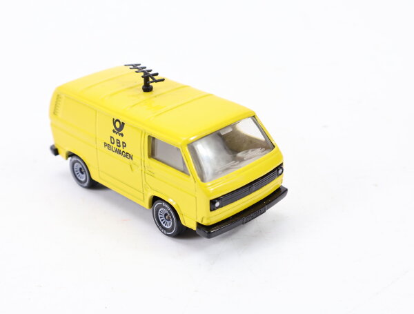 Siku 1331 Modellauto PKW VW Transporter DBP Peilwagen Postauto