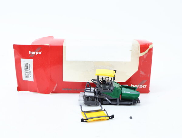 herpa H0 313834 Modellauto Baumaschine Vögele 1900 Fahrbahn-Deckenfertiger 1:87