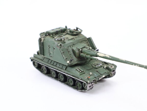 Spur H0 Militärfahrzeug Panzer russische Panzerhaubitze AMX 30 155mm 1:87