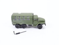 Spur H0 Militärfahrzeug LKW Ural mit Funkkoffer 1:87
