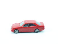 Herpa H0 Modellauto PKW MB E-Klasse 99 W210 Limousine Rot...