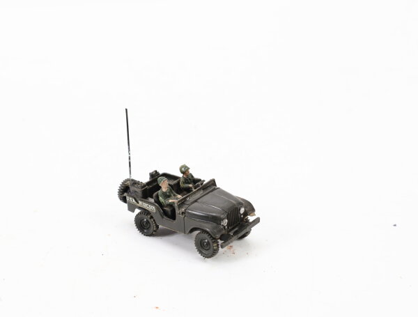 Roco Minitanks H0 393 Militärfahrzeug PKW Willys Jeep 1:87