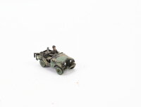 Roco Minitanks H0 393 Militärfahrzeug PKW Willys Jeep 1:87