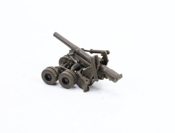 Roco Minitanks H0 120 Militärfahrzeug Kanone Langrohrkanone Long Tom 155mm 1:87