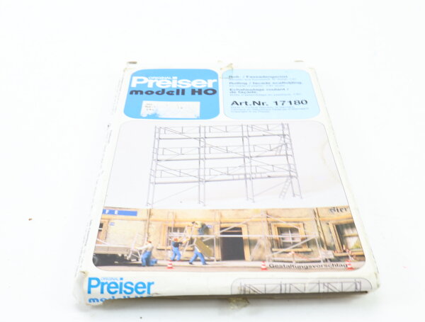 Preiser H0 17180 Ausschmückung Bausatz Rollgerüst Fassadengerüst