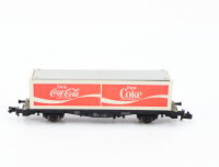 Fleischmann H0 5233 Güterwagen Containertragwagen "CocaCola" 411 7 882-1 DB