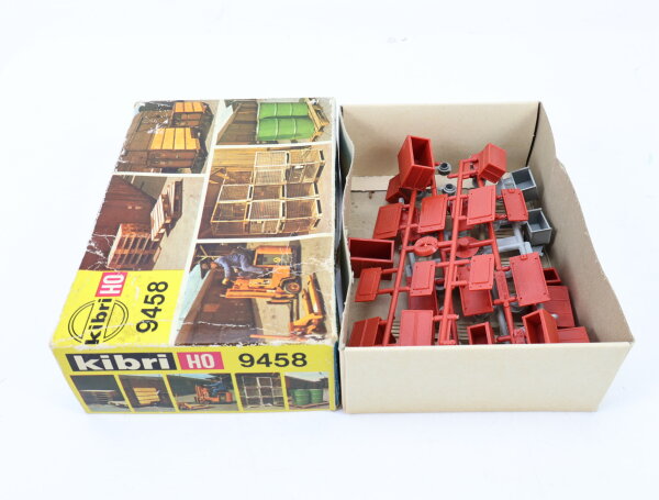 Kibri H0 9458 Ausschmückung Kleincontainer und Ladegüter