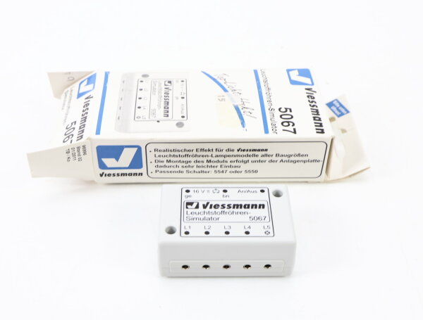 Viessmann 5067 Beleuchtung Leuchtstoffröhren-Simulator