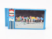 Herpa N B-642 Ausschmückung Verkehrszeichen...