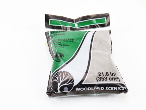 Woodland Scenics 65052 Gleismaterial  Ballast  Fine Grey Gleisbettschotter B75