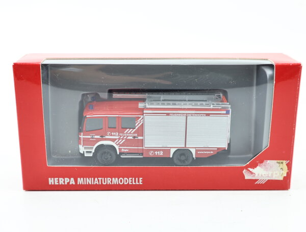 Herpa H0 047401 Modellauto Feuerwehr Dietenhofen MB Atego 04 LF 1:87