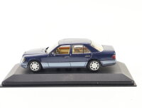 Minichamps 0 Modellauto PKW MB E-Klasse Limousine W124 Blau 1:43