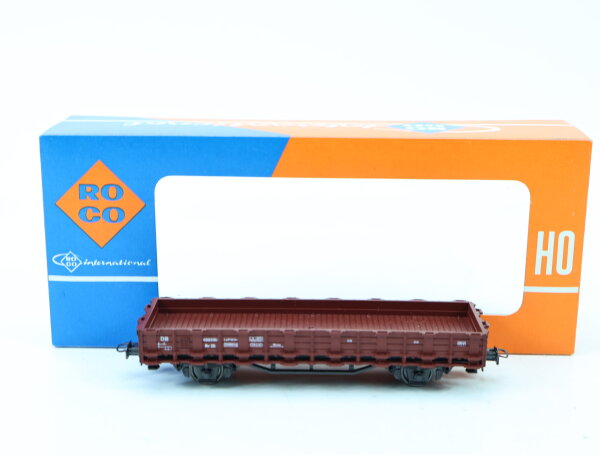 Roco H0 4306S offener Güterwagen Rungenwagen 400 330 DB