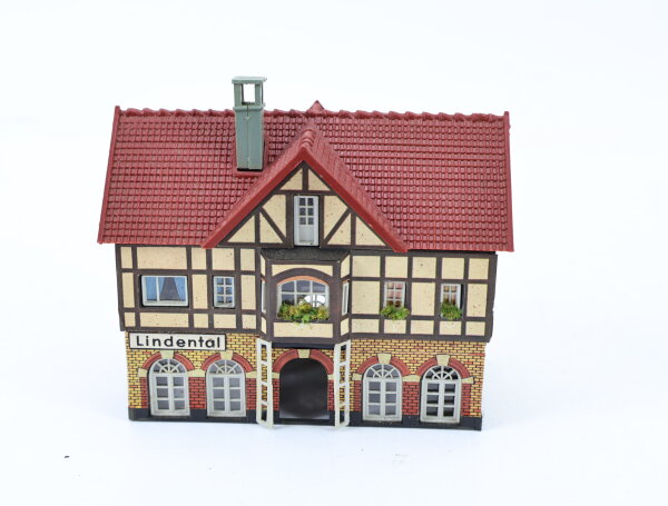 Spur N Gebäude Bahnhof Bahnhofsgebäude Lindental