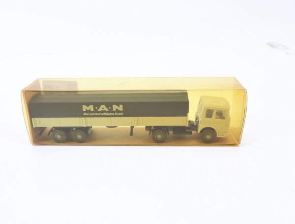 Wiking H0 535/2c Modellauto Pritschen LKW MAN "Die wirtschaftliche Kraft" 1:87
