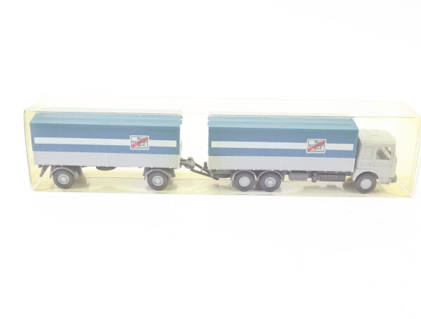 Wiking H0 470/8 Modellauto LKW MAN Büssing 22.320 UNL Fernschnellgut 1:87