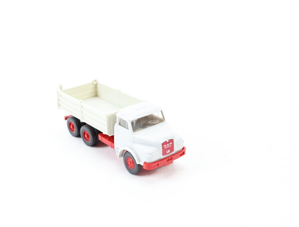 Wiking H0 1154/2H Modellauto LKW MAN 26.281 Hochpritschenkipper altweiß 1:87