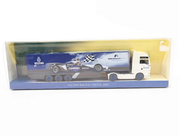 Wiking H0 164107 Modellauto Veltins Racing Truck 2000 Blau/Weiß 1:87