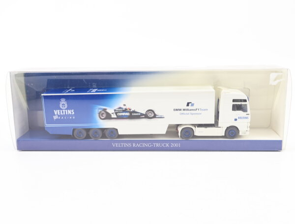 Wiking H0 164109 Modellauto LKW Veltins Racing-Truck 2001 MAN Weiß/Blau 1:87