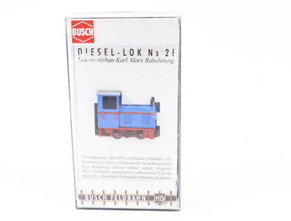 Busch H0f 12122 Diesellok LKM Ns 2f Lokomotivbau Karl Marx Bebelsberg