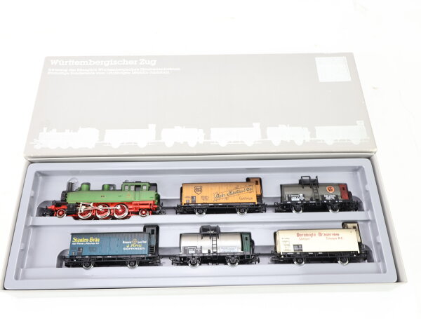 Märklin H0 2857 Zugset 6-tlg. "Würt. Zug"125 Jahre Märklin Dampflok BR T5