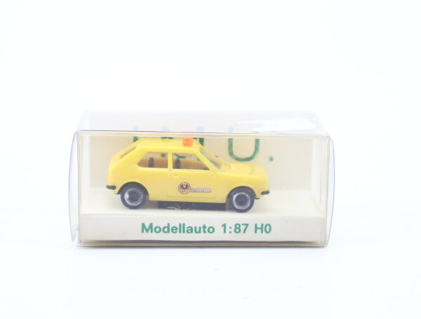 I.M.U. H0 Modellauto PKW Pannenhilfe Gelb 1:87