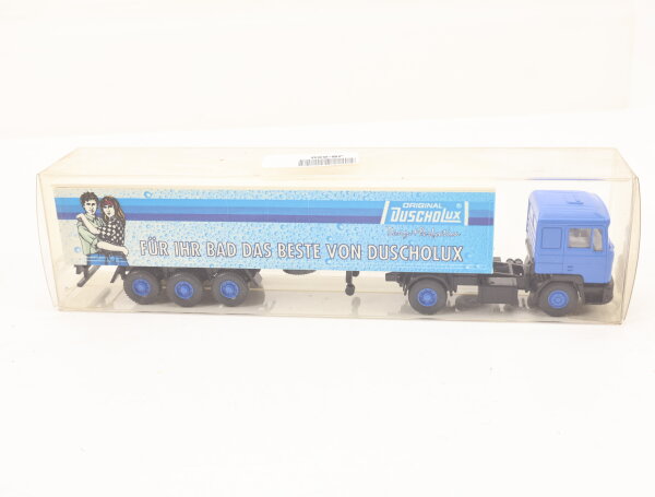 Wiking H0 4842 Modellauto LKW MAN F90 "Original Duscholux" 1:87