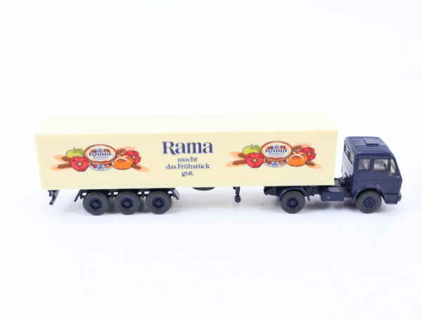 Wiking H0 542/1b Modellauto LKW Koffer-Sattelzug MB 1626 S "Rama" 1:87