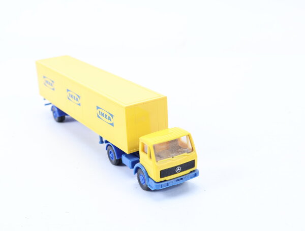 Wiking H0 544/2 Modellauto LKW Koffer-Sattelzug MB 1617 S "Ikea" 1:87