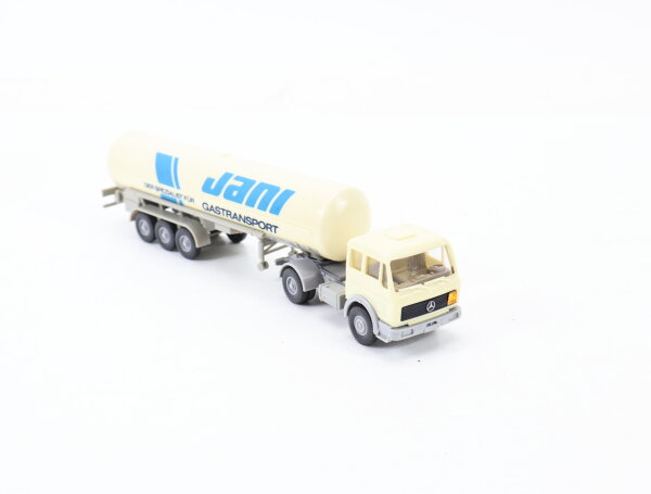 Wiking H0 786/2b Modellauto LKW MB 1632S Flüssiggas-Sattelzug "Jani" 1:87