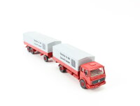 Wiking H0 455/9a Modellauto LKW MB 1632 Fernlastzug...