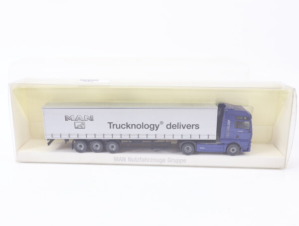 Wiking H0 Modellauto LKW MAN Nutzfahrzeuge Gruppe "Trucknology delivers" 1:87
