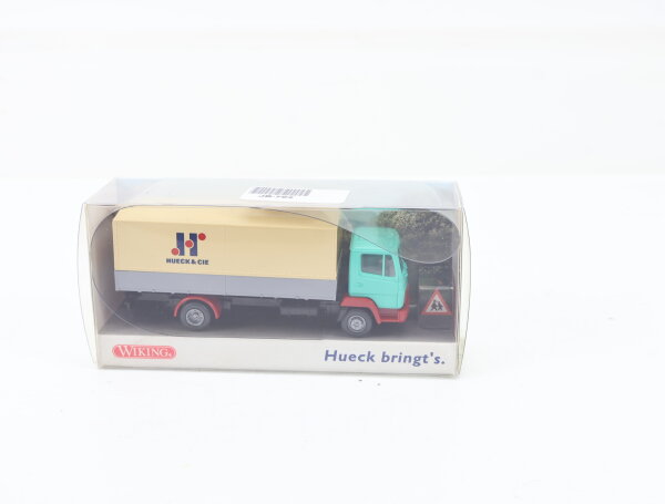 Wiking H0 Modellauto Pritschen-LKW MB "Hueck & Cie" 1:87