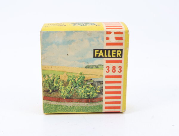 Faller H0 383  Bepflanzung blühende Büsche und kleine Tannen