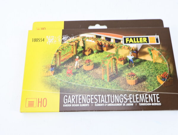 Faller H0 180554 Ausschmückung Bausatz Gartengestaltungs-Elemente