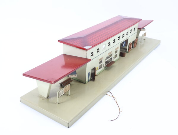 Kibri 8158 Gebäude Bahnhof "Baden" / Blech