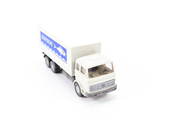 Wiking H0 2223 450 Modellauto LKW MB LP Koffer Seefische 1:87